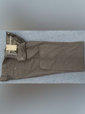 NWT Berle Modern Fit Slacks – Black Charcoal Micro-Houndstooth – 38R